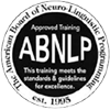 A badge icon for ABNLP.